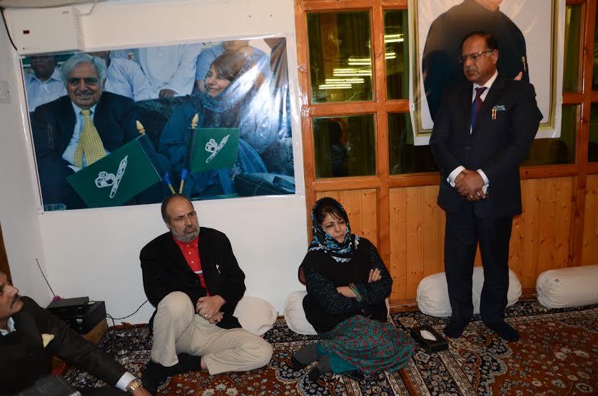 Mehbooba set to be first woman chief minister of JK